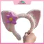 MYPANDA Kawaii Linabell Fox Stellalou Duffy Dây buộc tóc sang trọng Nơ nhỏ Bắt dây buộc tóc Bộ sưu tập tai hồng Khu nghỉ mát Thượng Hải.