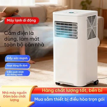 Điều hòa không khí di động. Điều hòa không khí làm mát gia đình di động.- Air conditioner