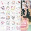 25 Chiếc HelloKitty Ngoại Vi Nhiều Màu Sắc Hình Xăm Dán Đơn Giản Dễ Thương Cao Cấp Chống Thấm Nước Hình Xăm Dán Quà Tặng Sinh Nhật