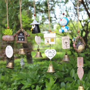 Quà Tặng Nhỏ Sáng Tạo Hàng Xóm Của Tôi Totoro Chuông Gió Trang Trí Xe Cửa Mặt Dây Chuyền Nhựa Thủ Công Quà Tặng Sinh Nhật Cặp Đôi 30306