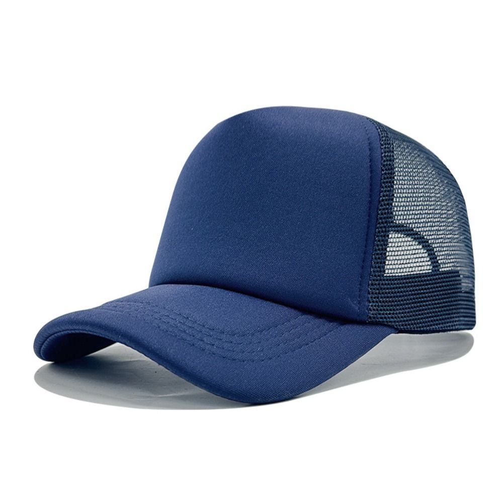Mũ Snapback TRACELIOIAN, Mũ bóng chày lưới thoáng khí, Mũ quảng cáo màu trơn có thể điều chỉnh thông thường