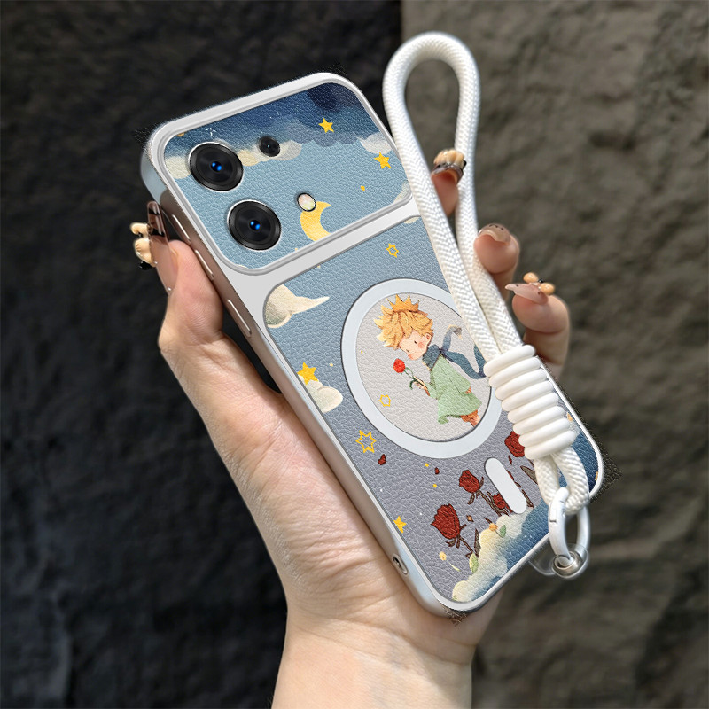 Ốp Lưng Cho REDMI NOTE 13 4G REDMI NOTE 13 PRO 5G Vỏ Điện Thoại Vỏ Mềm Chống Sốc Thiết Kế Mới Thẩm Mỹ Dễ Thương Hoàng Tử Bé Có Dây Buộc Cho Bé Gái TBDTBSXK1