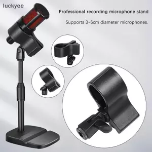 Luckyew 1 Đa Năng Micro Lớn Cầm Tay Kẹp Giá Đỡ Với 3 / 8 Adapter Cho 3-6CM Mic Micro Mic Kẹp Đứng TQ