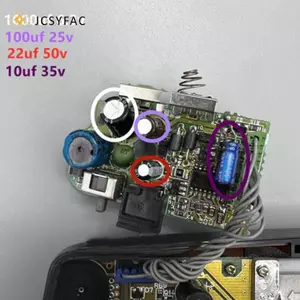 JCSYFAC Tụ Điện Cho Sega GameGear GG Bo Mạch Chủ Tụ Sửa Chữa Thay Thế Mới