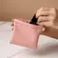 JCSYFAC Mini Túi Bảo Quản Lipsti Túi Đựng Mỹ Phẩm Chìa Khóa Cáp Dữ Liệu Túi Bảo Quản Túi Đựng Bên Trong Di Động Mini Túi Nữ Mới