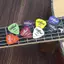 30 Chiếc Acoustic Electri Alice Guitar Bass Pi Chống Trơn Trượt Bla Trắng Trung Gian Cho Acoustic Đàn Guitarra Đàn Ukulele Phụ Kiện Mới