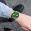 Đồng hồ sinh viên Đồng hồ thạch anh dạ quang kinh doanh Đồng hồ trực tiếp Wath Green Water Ghost Watch 26.5.15