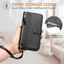 Dành Cho Xiaomi Redmi Note 14 10 Pro Plus Max 14S 10T 10S Vỏ Điện Thoại Ví Dây Kéo Sang Trọng Có Dây Đeo Dài Và Nhiều Khe Cắm Thẻ Ốp Lưng