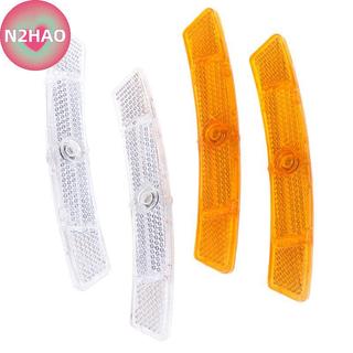 N2HAO 2 Chiếc Xe Đạp Nói Phản Quang An Toàn Đèn Cảnh Báo Vành Bánh Xe Ánh Sáng Phản Quang n