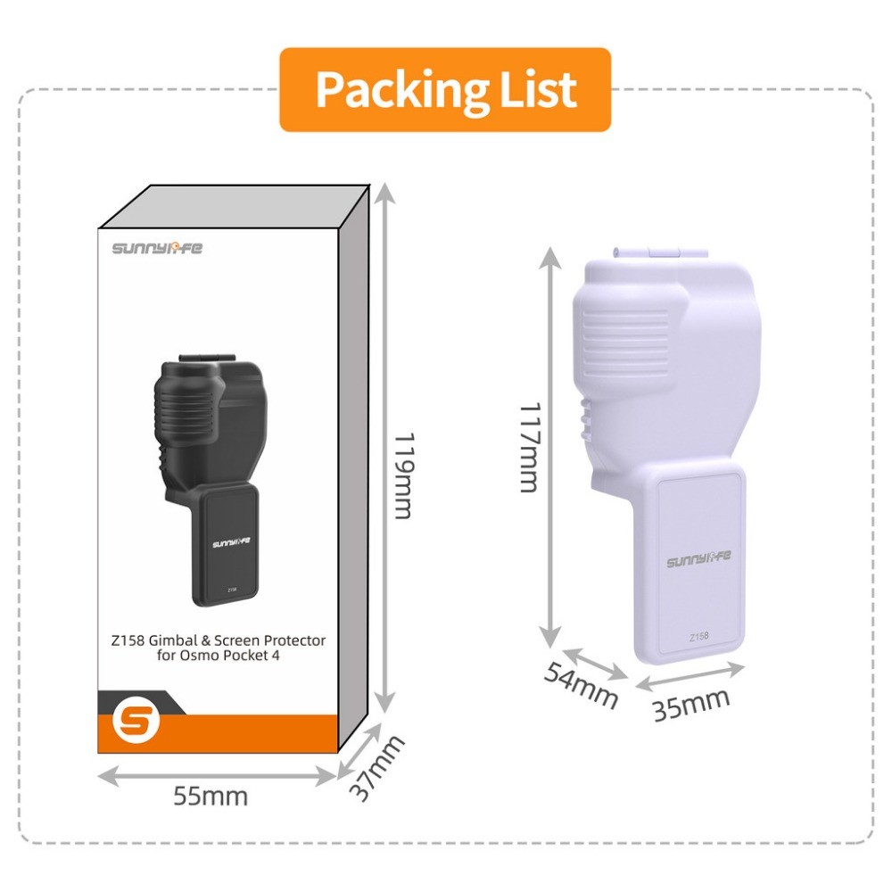 Dành Cho DJI Pocket 4 Vỏ Bảo Vệ Cho DJI Pocket 4 Gimbal Ống Kính Màn Hình Bảo Vệ Dành Cho DJI Pocket 4 Kẹo Màu Phụ Kiện