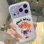 Ốp lưng iPhone họa tiết Judy dễ thương Bao đựng máy ảnh da mềm cao cấp - iPhone 11/12/13/14/15/16/17/Plus/Air/Pro/Max