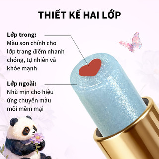 Son dưỡng môi Có Màu CATKIN WHIFFLE DANCE, Cấp Ẩm Dưỡng Hồng Môi Mềm Mịn 3.6g