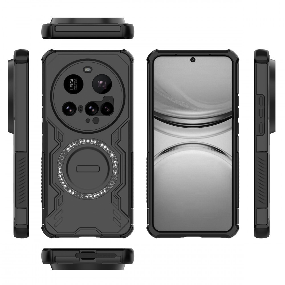 Ốp Điện Thoại Tản Nhiệt Từ Tính Mạnh Mẽ Cho Xiaomi 15 15T ULTRA 17 PROMAX POCO C71 C65 C75 F7 F6 M7 M6 C7 C6 X5 PRO PLUS 4G 5G Bốn Góc Chống Rơi
