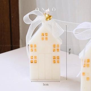 [XMAS COLLECTION] House Candle - Nến thơm Ngôi nhà Giáng sinh (52g - 5x2x9cm)