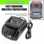 Bộ sạc ghế CORALTIDE, Phụ kiện máy mài điện cầm tay Bộ sạc pin Lithium-ion, Bộ sạc cờ lê máy khoan điện Bộ sạc sạc nhanh 21V cho Makita