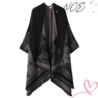 Khăn Choàng Lông Cừu NCE & Cashmere Dày Mũi, Phù Hợp Tiệc Cưới Mùa Đông