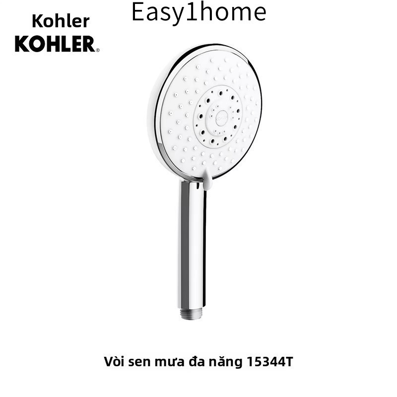 【American KOHLER】KOHLER Rain Duet 120mm Vòi sen cầm tay đa chức năng năm chế độ K-15344T