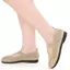 Giày đơn mũi vuông SNUGHOUSE, Giày đế bằng nữ rỗng thoáng khí, Giày lười thời trang có thể gập lại Giày lười lưới đế mềm Giày thường ngày dành cho nữ