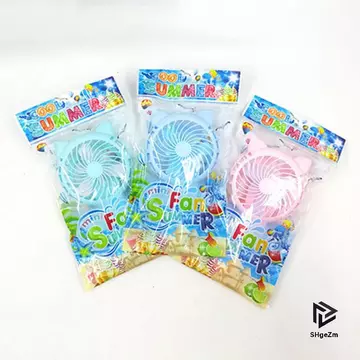 [SHgeZm] Quạt cầm tay di động 3 màu, Quạt ép tay, Quạt cầm tay Mini, Không dùng pin, Quạt gia đình dễ thương, Quạt cầm tay hoạt hình làm mát [MỚI]