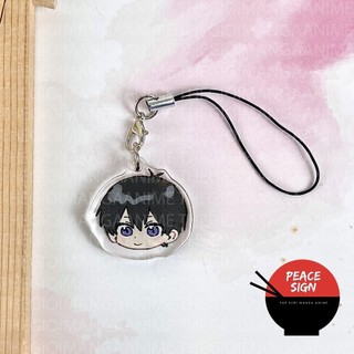 ( BIỂU CẢM ) Dây treo điện thoại BLUE LOCK mica acrylic móc khóa anime nagi chigiri isagi bachira kaiser ness móc khóa