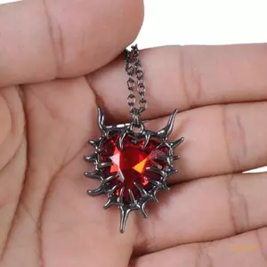 Exhila Tuyên Bố Gai Trái Tim Pha Lê Vòng Cổ Có Thể Điều Chỉnh Chiều Dài Dây Chuyền Cổ Phong Cách Xương Đòn Dây Chuyền Trang Sức Cho Hiện Đại Wome