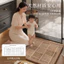 thảm lau chân nhà tắm 2026 thấm hút nước nhanh khô chống trượt decor phòng vệ sinh thảm chùi chân cao cấp phong cách vintage