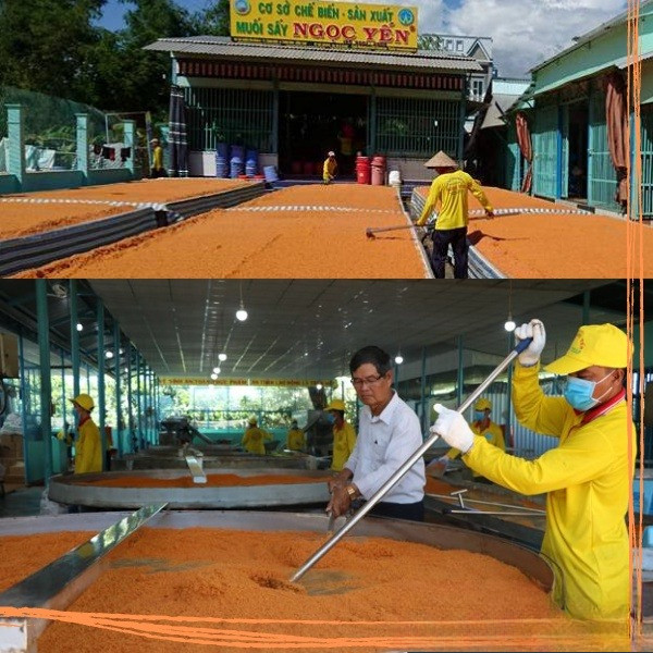 Muối Sấy Ngọc Yến 100g Chấm Hoa Quả - Đặc sản Đồng Tháp Chính Hãng - chay mặn đều dùng được