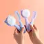 < Honeyba > 2 Chiếc Lược Chải Tóc Cho Bé Di Động Sơ Sinh Tập Đi Nylon Mềm Tóc Đầu Máy Mát Xa Bộ Lược Cho Bé Kid Đồ Chăm Sóc Tóc Đẹp