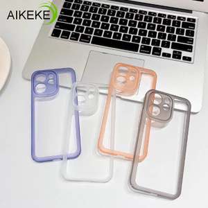 Chỉ Khung Làm Mát Điện Thoại Dành Cho Huawei Nova 15 14 13 13i 12i 12 Ultra 11 10 5 Y73 Y72 Y72S Y63 5G 4G Tối Giản Matte Cover Dễ Thương Siêu Mỏng Chống Rơi PC Cứng Vỏ Rỗng