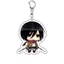 HK1 Tấn Công Titan Acrylic Móc Khóa Eren Jaeger Mặt Dây Chuyền Mikasa Ackerman Túi Phụ Kiện Anime Ngoại Vi KH1