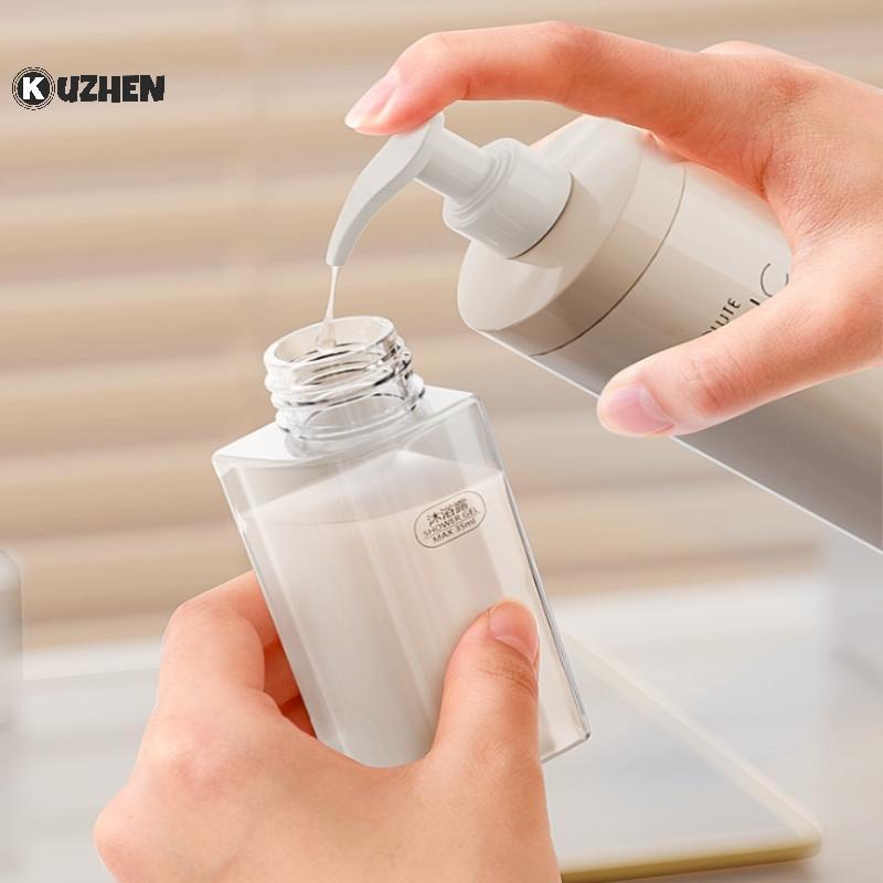 KUZHEN 4 Trong 1 Du Lịch Có Thể Đổ Lại Chai Vệ Sinh Chống Rò Rỉ Lotion Dầu Gội Bộ Mỹ Phẩm Cho Cuộc Phiêu Lưu Ngoài Trời HOT