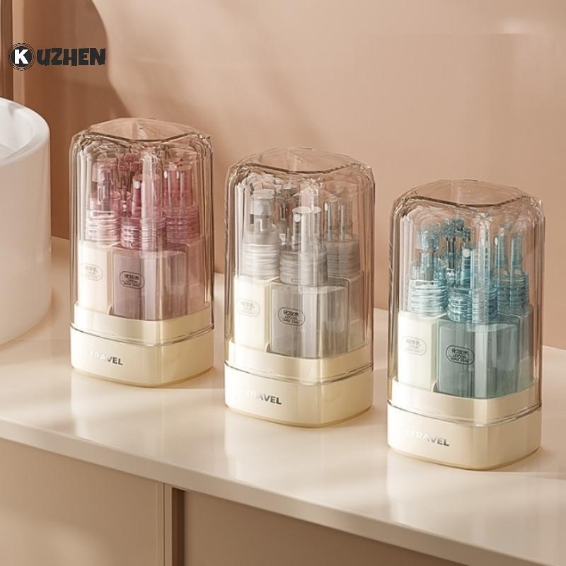 KUZHEN 4 Trong 1 Du Lịch Có Thể Đổ Lại Chai Vệ Sinh Chống Rò Rỉ Lotion Dầu Gội Bộ Mỹ Phẩm Cho Cuộc Phiêu Lưu Ngoài Trời HOT