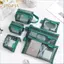 PNPIA- 6 Túi đựng lưới trong suốt Dụng cụ sắp xếp đa năng di động cho đồ vệ sinh Điện tử Du lịch tại nhà