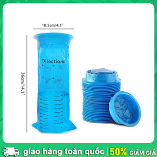 Túi nôn dùng 1 lần mini tiện lợi cho ô tô xe khách Sử dụng khi say xe, buồn nôn،Túi vệ sinh du lịch