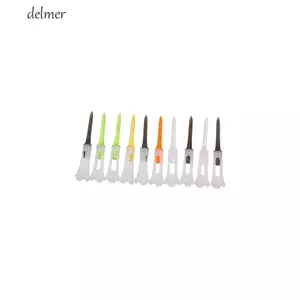 DELMER 10 Cái / lốc Câu Lạc Bộ Golf Tee, Đệm Cao Su 83MM Golf Tee, Dụng Cụ Tập Golf Nhựa Bền Bền Bền bỉ Thể Thao Ngoài Trời