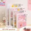 NORDICLIFE 1 Cái Giá Đỡ Thẻ Hình, Thu Thập Sách Album Ảnh Trong Suốt, 3 / 4 / 5 / 6 / 7 Inch 80 / 160 Khe Cắm PVC Photocard Chủ Thần Tượng Ngôi Sao