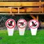 JCSYFAC "No Dog Poop" Dấu hiệu nhựa Không có lỗ chân lông Cảnh báo sân Vườn Cổ phần Cảnh báo chống nước ngoài trời cho chủ sở hữu thú cưng Ngăn ngừa ô nhiễm Mới