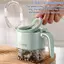JCSYFAC Hộp đựng gia vị thủy tinh nhà bếp, Bình đựng gia vị, Hộp đựng có nắp và thìa Hộp đựng gia vị cho nhà bếp Nấu ăn Supplier Mới