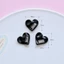 Set Charm Trái Tim Đính Đá Sang Chảnh ✨ Mix Heart Hồng Đen Bạc Vàng Phong Cách Y2K Cute Cao Cấp Gắn Dép Siêu Xinh 💎