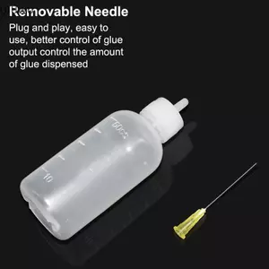 QIUWU 50ML Chai Chất Lỏng Nhựa Cho Hộp Đựng Nhựa Thông Hàn Dán Cho Điện Thoại PCB Làm Sạch Hàn Dụng Cụ Sửa Chữa.