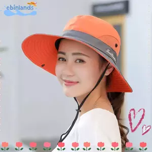 Mũ câu cá EBINLANDS, Mũ xô có thể điều chỉnh hợp thời trang, Mũ chống nắng chống nắng chống tia cực tím mùa hè