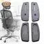 2 Miếng Miếng Lót Tay Đa Năng Ghế Văn Phòng Thay Thế Tay Vịn Miếng Lót Tay Chống Thấm Nước Chống Trượt Chất Liệu PP Thích Hợp Cho Ghế Bàn Làm Việc Không Gian Làm Việc