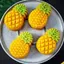 Khuôn Bánh Ngọt Hình Thông Trái Cây BeautifulHomeA, Bao Gồm 1 Khuôn Và 2 Tem, DIY Hand Press Moon Cake Stamps, Mung Bean Cake, Cookie Mold VN