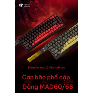 [Ship Nhanh] Bàn Phím Cơ Gaming Mad60 Mad68 He Rapid Trigger 1000/8000hz Trục Từ - CooBeStore