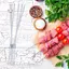 Maybest 50 Cái Xiên Thịt Nướng Bằng Thép Không Gỉ Có Thể Tái Sử Dụng Xiên BBQ Kebab Iron Sti Cho Cắm Trại Ngoài Trời Dụng Cụ Dã Ngoại Dụng Cụ Nấu Ăn {VN}