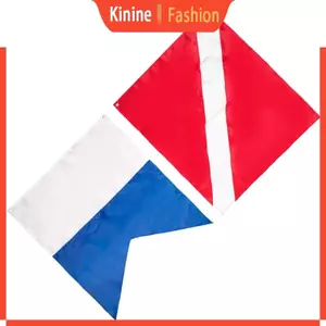 KIN Scubas Cờ Lặn Quốc Tế Chống Thấm Nước Lặn Biển An Toàn Kích Thước Hợp Pháp Cờ Cho Tầm Nhìn An Toàn Dưới Nước