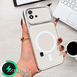 Thích hợp cho Realme C11 2021 Realme C20 Realme C11 2020 mới bằng da từ tính silicone TPU vỏ mềm vỏ điện thoại 0054