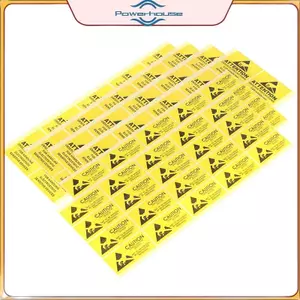 POWER 40 Chiếc Cảnh Báo Stier Dính Nhãn Cảnh Báo ESD Tĩnh Thiết Bị Nhạy Cảm.