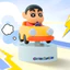 Spike Price Crayon Shin-Chan Let 's Go Together Series Đồ trang trí hương liệu ô tô Sáng tạo Xoay Crayon Shin-Chan Tay Văn phòng Búp bê Quà tặng