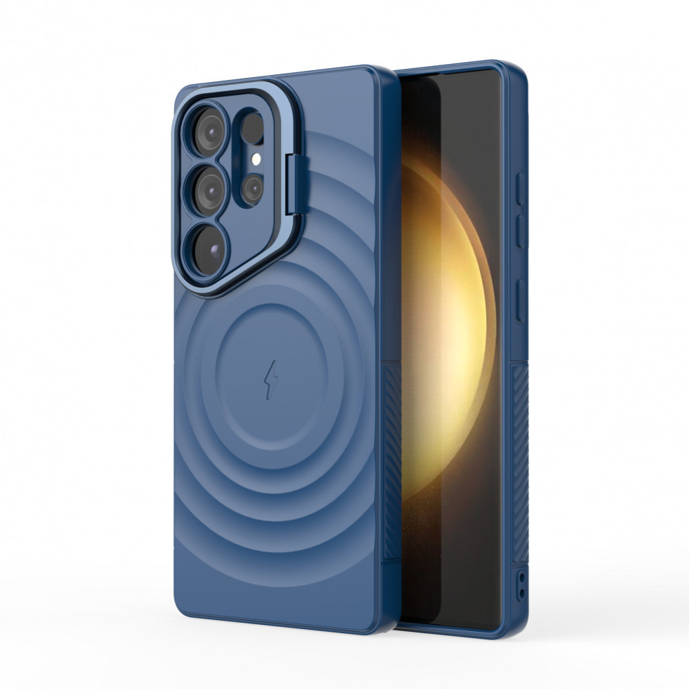 Ripple Từ Tính Có Chân Đế Ốp Lưng Điện Thoại Samsung Galaxy S25 PLUS ULTRA Chống Sốc Giá Đỡ Ống Kính Bảo Vệ